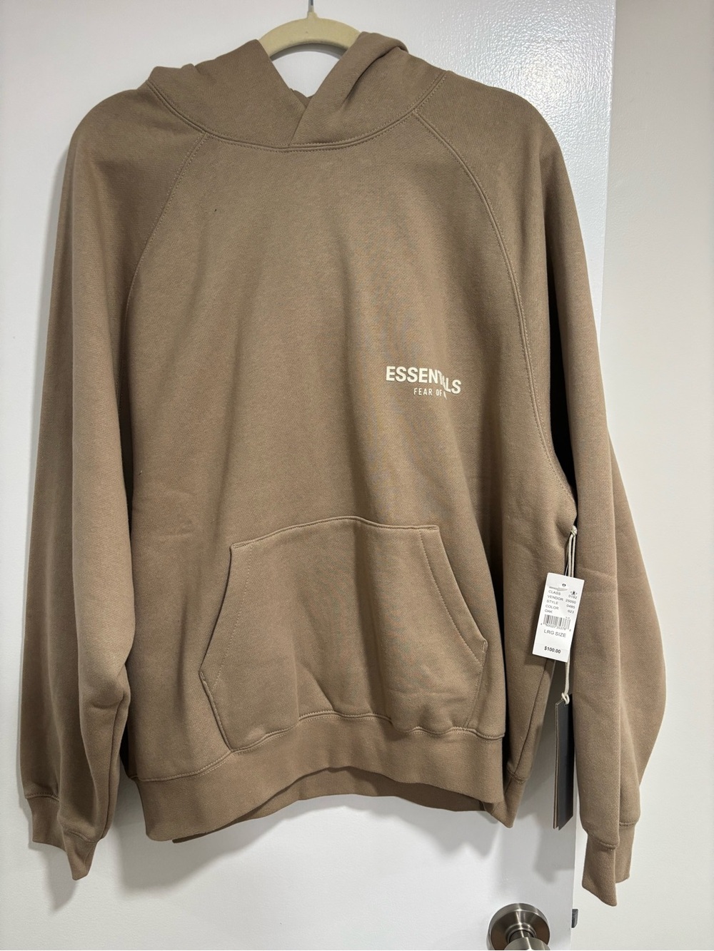 FOG Essentials Men's Oak Hoodie Sweatshirt